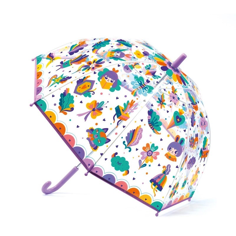 Djeco Color Changing Faces Umbrella