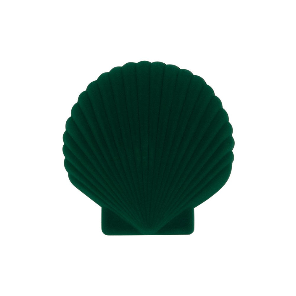 Doiy: Shell Jewelry Box Green