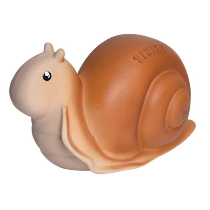 Tikiri: Rubber Garden Friend Teether & Bath Toy Snail