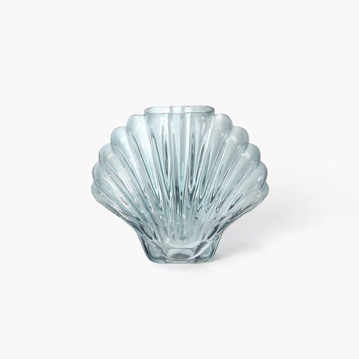 Doiy: Seashell Vase Blue