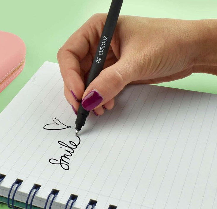 Legami: Erasable Pen Cat Black