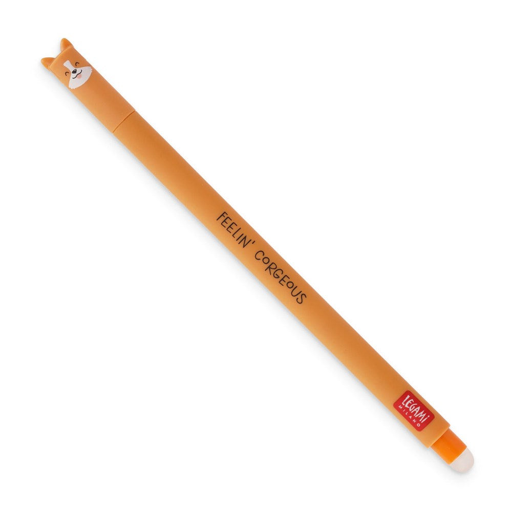 Legami: Erasable Pen Corgi Black