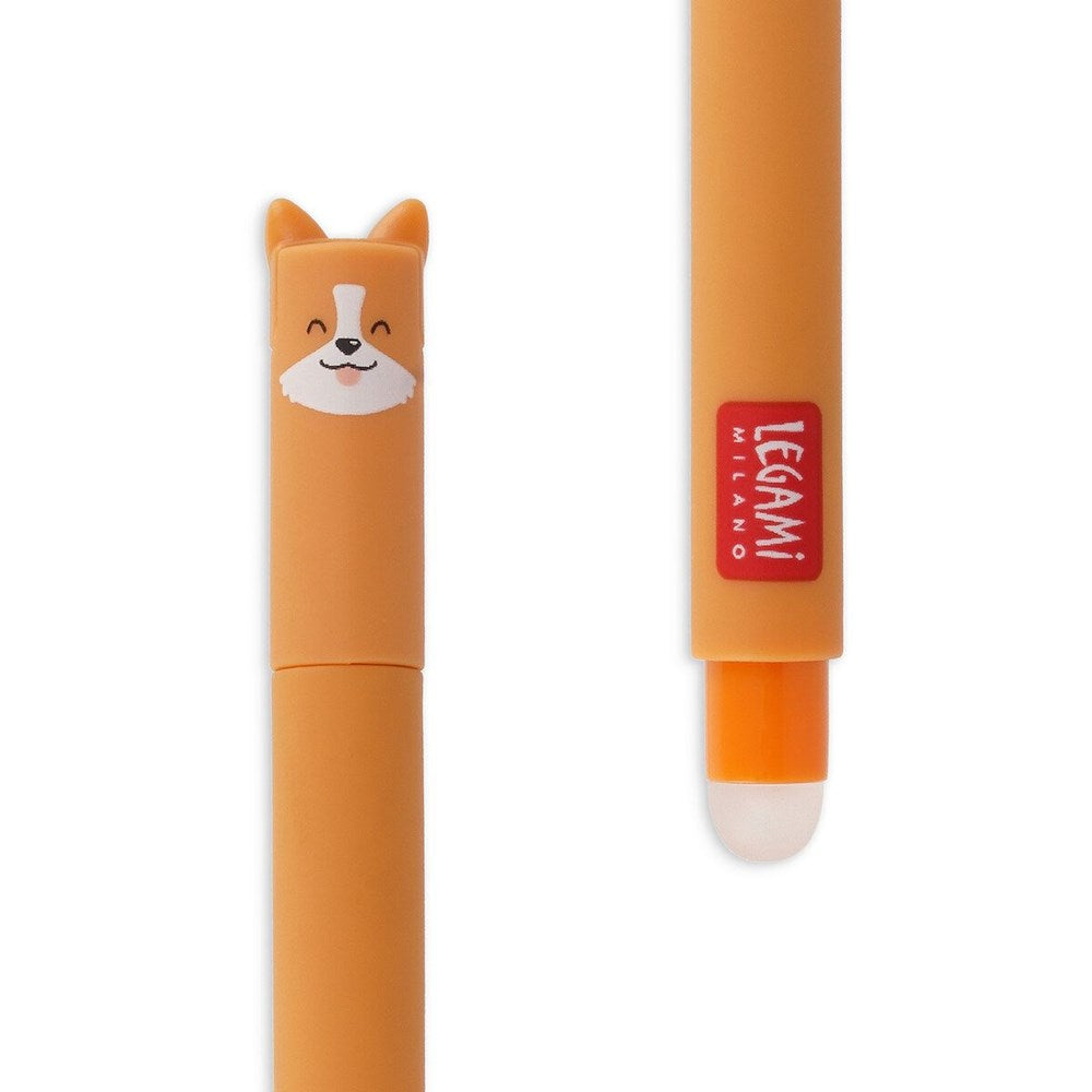 Legami: Erasable Pen Corgi Black