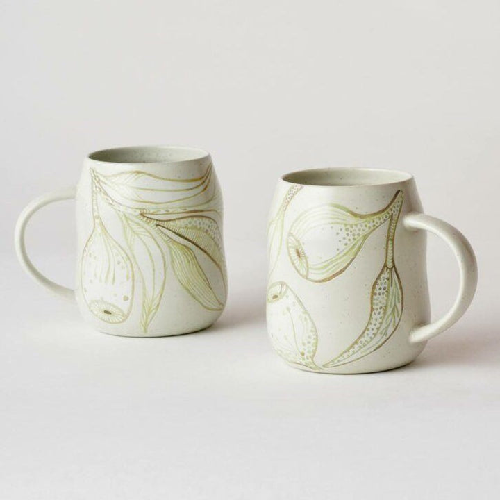 Angus & Celeste: Everyday Mugs Two Set Eucalyptus