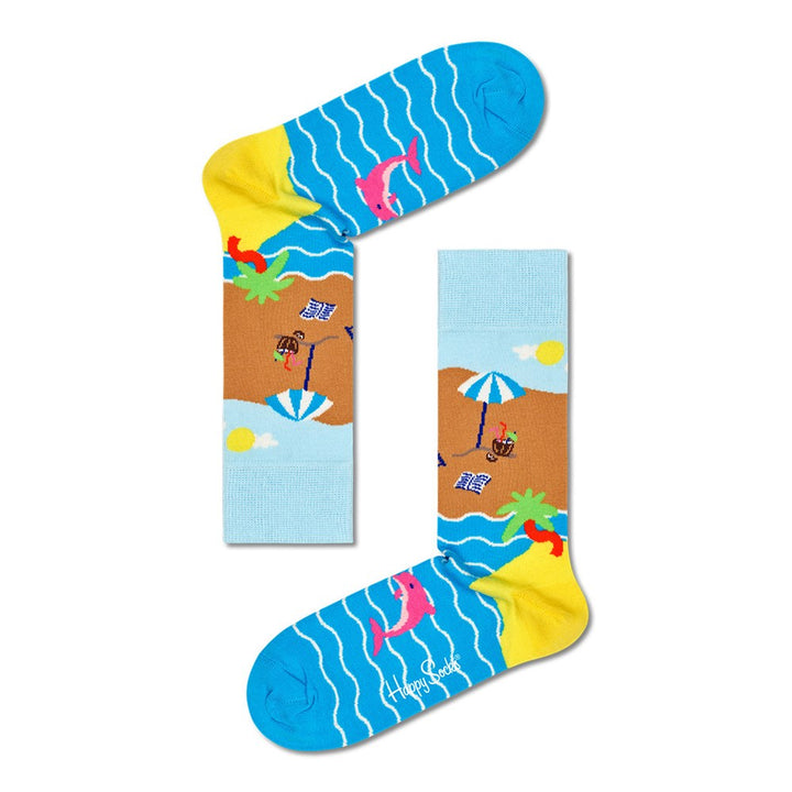 Happy Socks: Beach Break Blue Sand