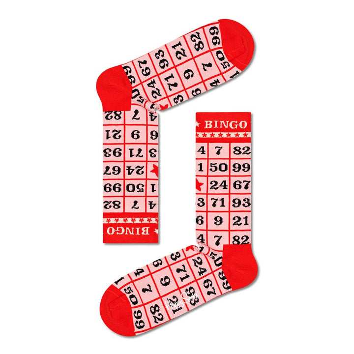 Happy Socks: Bingo Red Pink SM