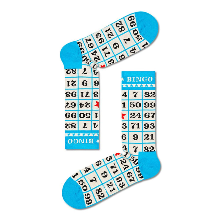 Happy Socks: Bingo Blue White ML