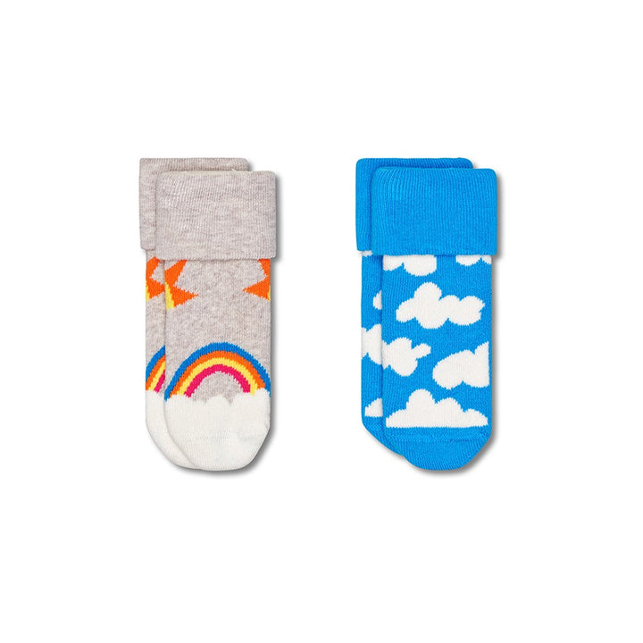 Happy Socks: Kids Terry Socks After Sun 2pk 0-6M