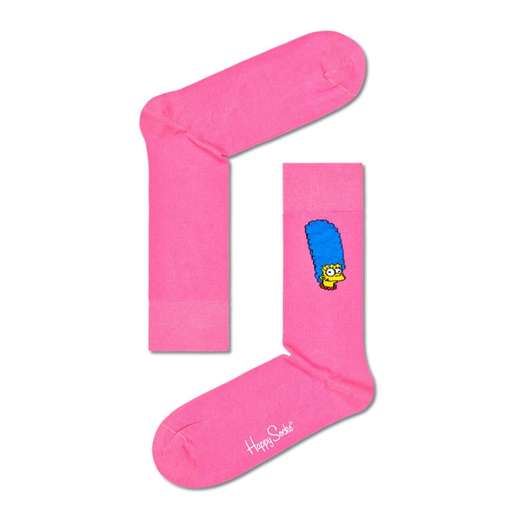 Happy Socks: The Simpsons Marge Pink