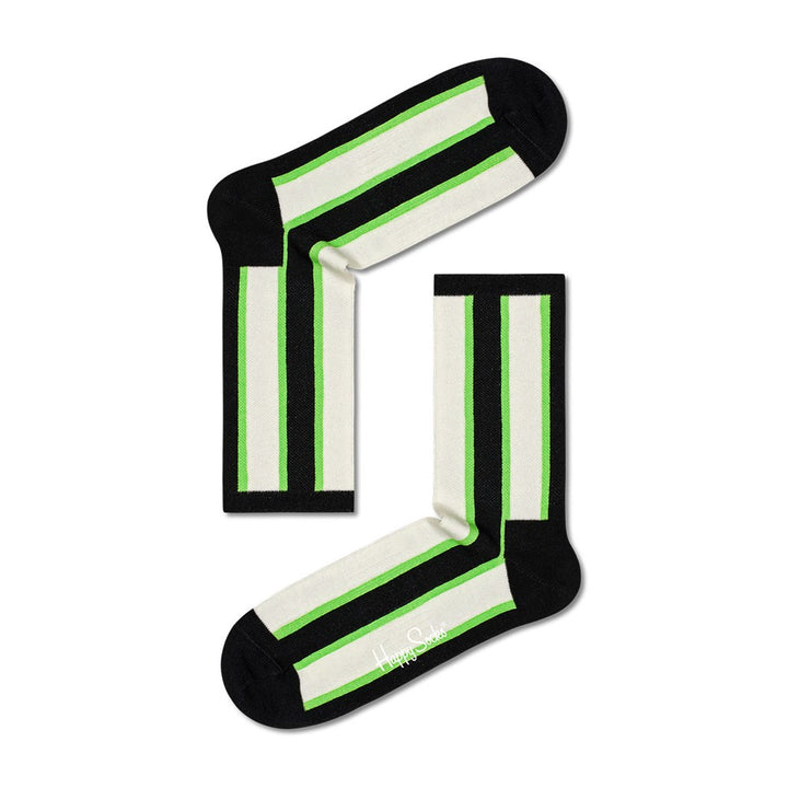 Happy Socks: Vertical Stripe 3/4 Sneaker ML