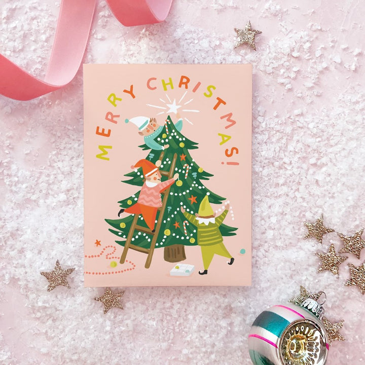 Idlewild Co: Christmas Card Elf Tree