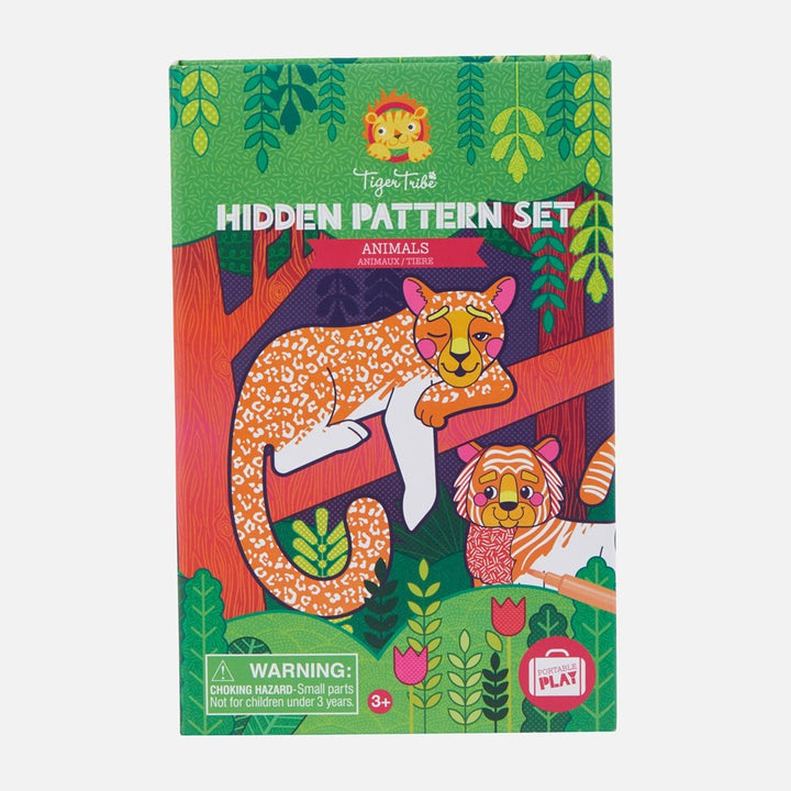 Tiger Tribe: Hidden Pattern Animals