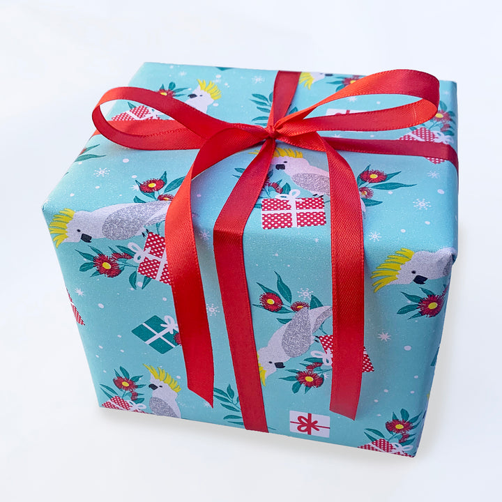 Gift Wrapping Cockatoo