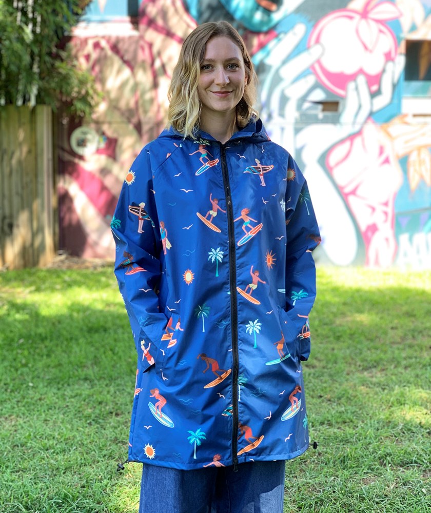 Raincoat 70s Surfers