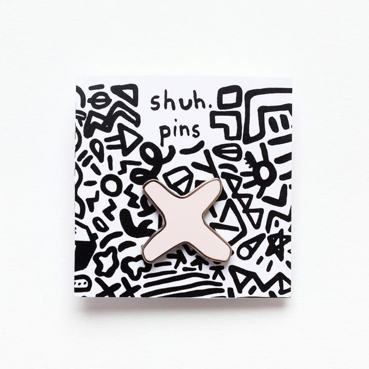 Shuh: Enamel Pin X Pink