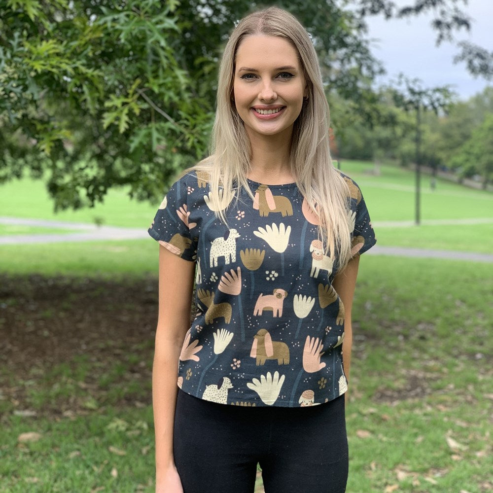 Animal Print Tops for Ladies | Women's Unique Printed Tops ...