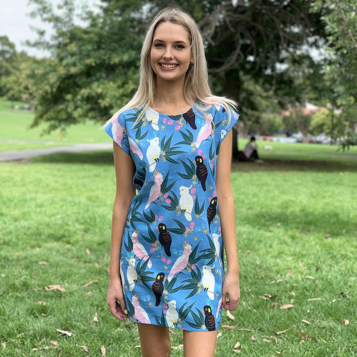 Cockatoos Flora Womens Dress