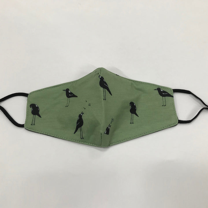 Premium Face Mask Kids with Nose Wire - Magpies