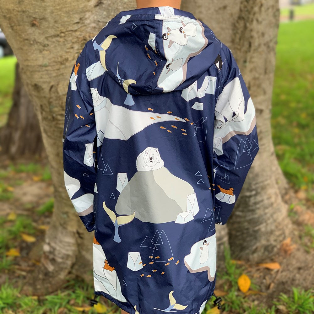 Raincoat: Arctic Animals Kids
