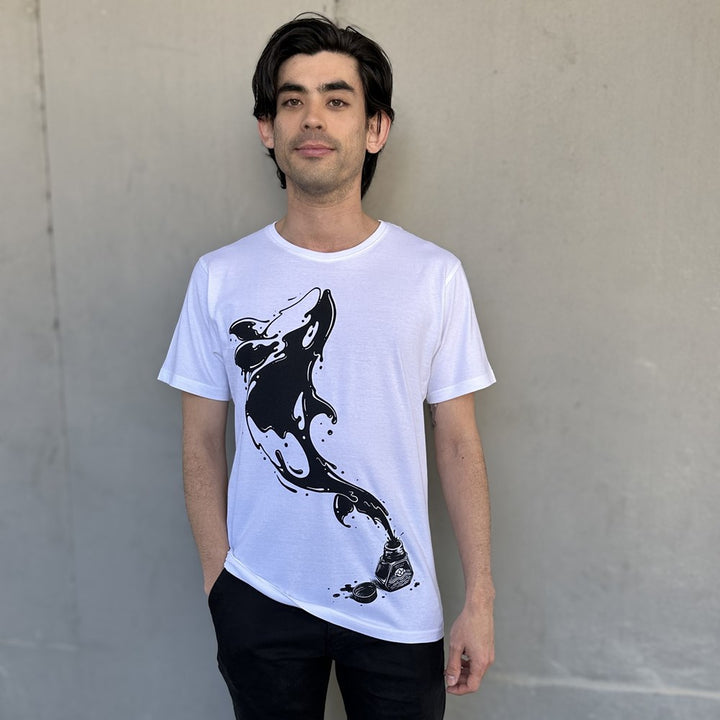 Great Leap White Mens Tee