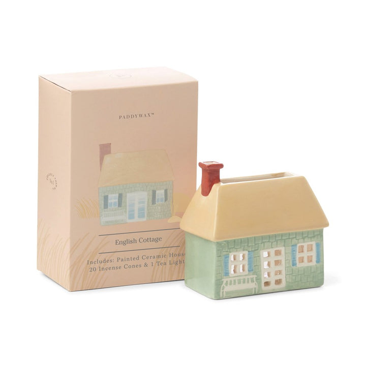 Paddywax: No. 04 English Cottage Style Incense & Tea Light Holder