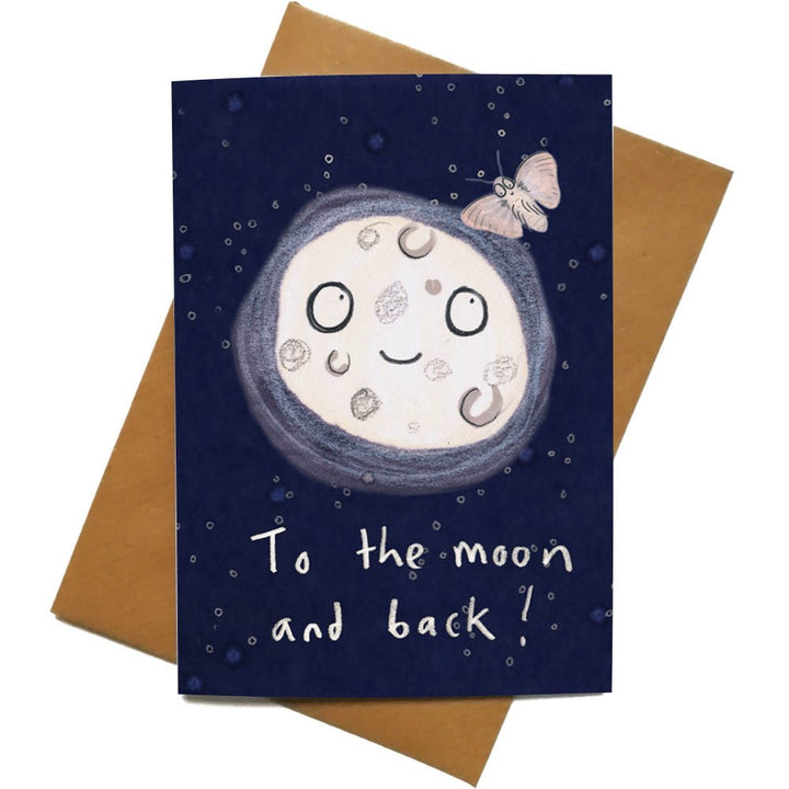 Jo Clark Design: Greeting Card To The Moon and Back