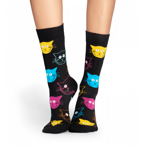 Happy Socks: Black Cat