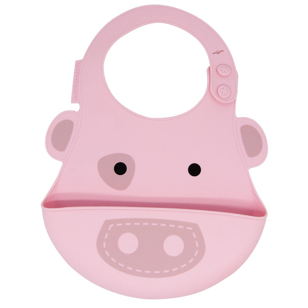 Marcus & Marcus: Bib Pink Pig Pokey