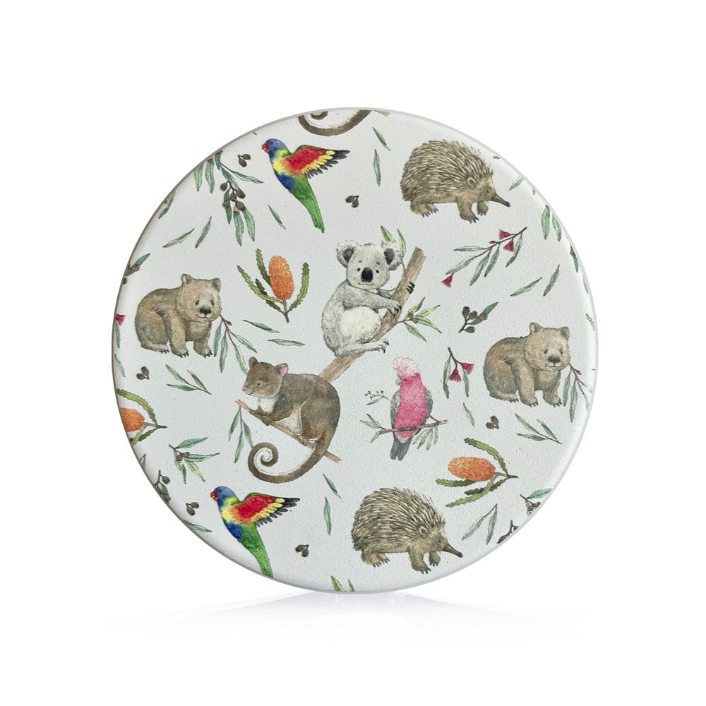 Ceramic Coaster: Aussie Animals