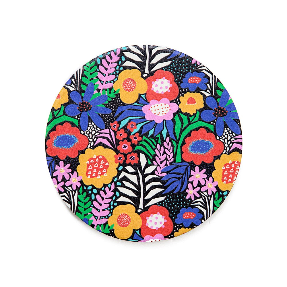 Ceramic Coaster Flower Collage – Monsterthreads