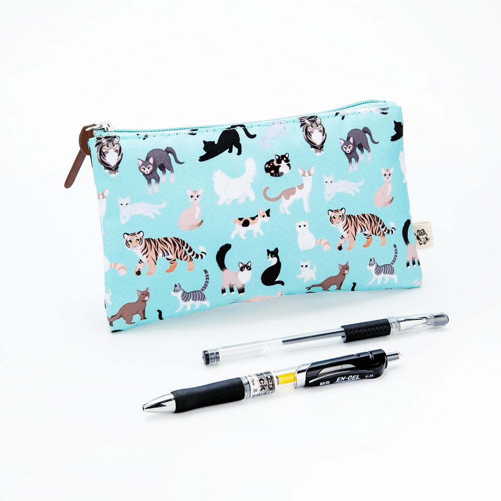 Pencil Case: Clowder of Cats