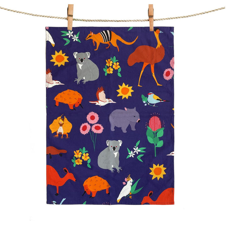 Tea Towel: Aussie Wildlife
