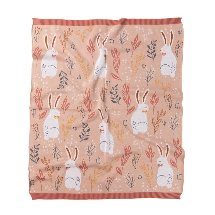 Indus Design: Baby Blanket Nature Bunny
