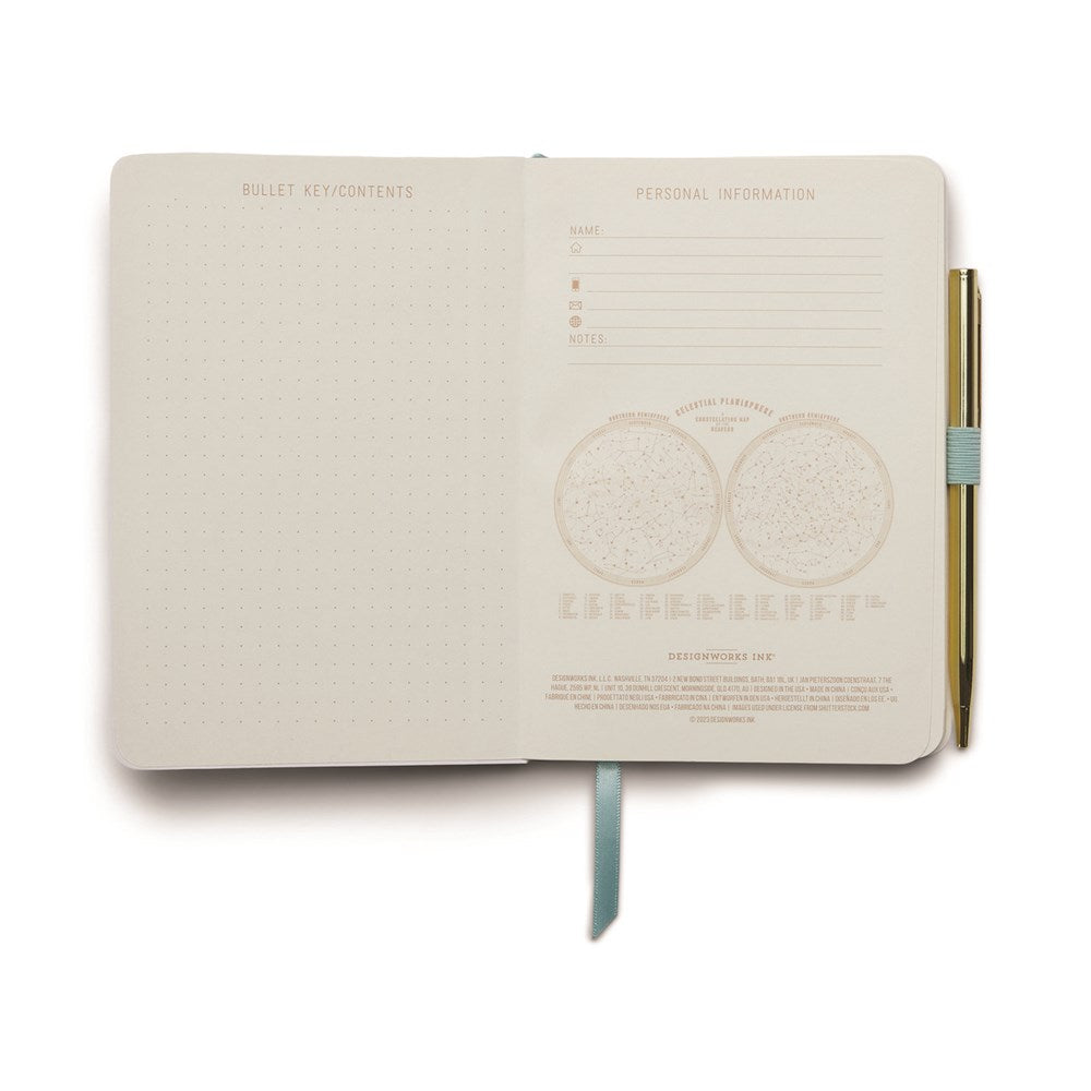 DesignWorks Ink: Vintage Sass Notebook with Pen - What The Shell