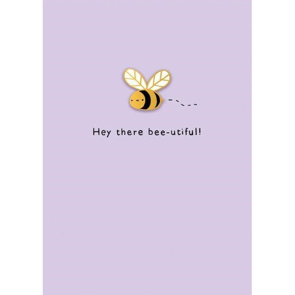 Ohh Deer: Pin Card Bumblebee