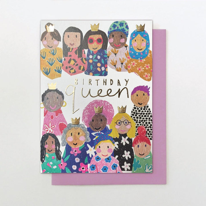 Stop the Clock: Greeting Card Birthday Queen