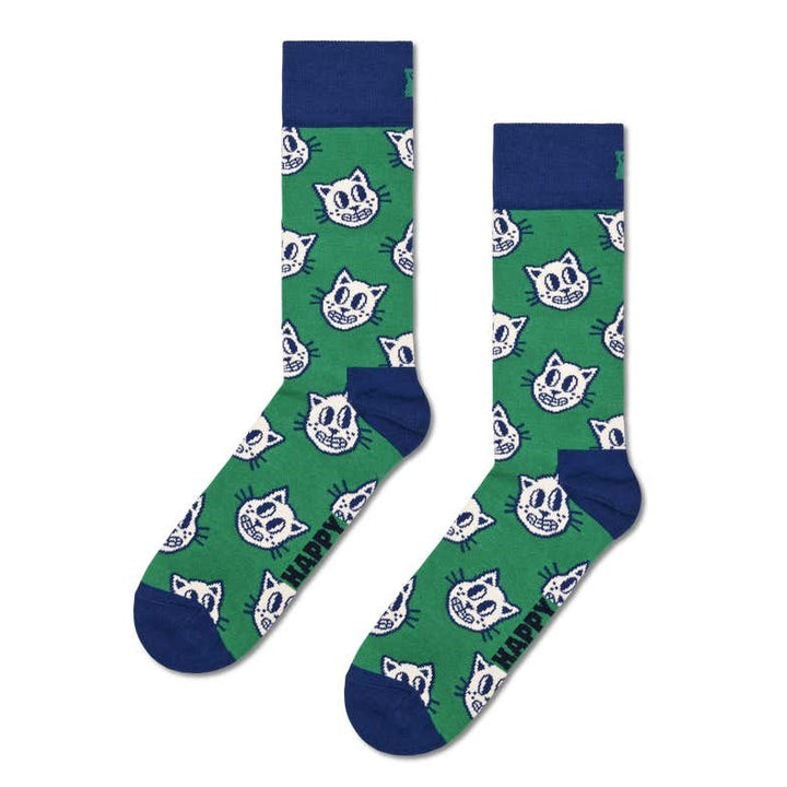 Happy Socks: Cat Green