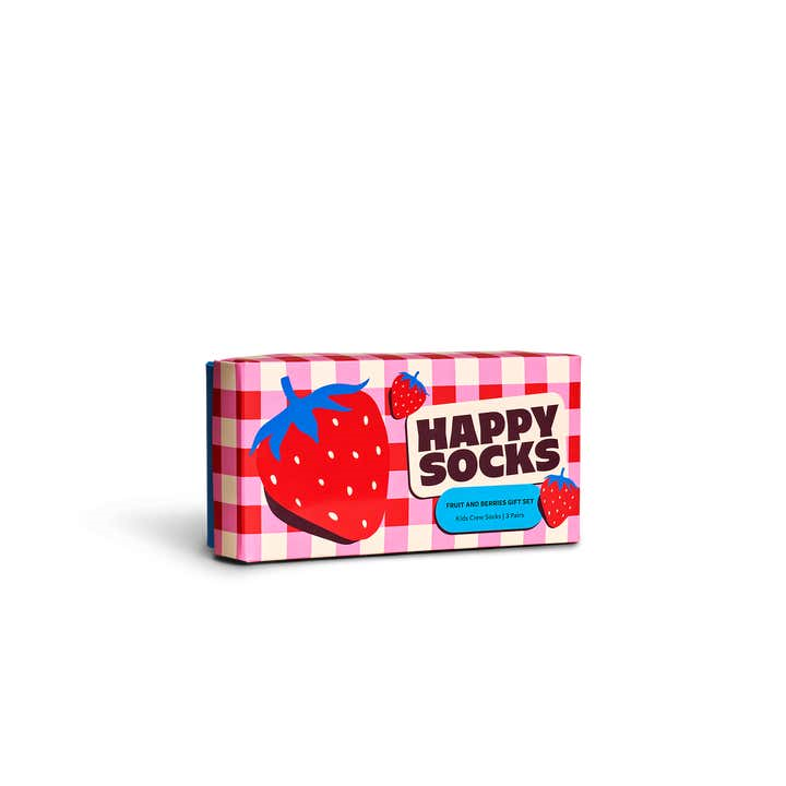 Happy Socks: Gift Set Kids Fruits & Berries 3pk 4-6Y