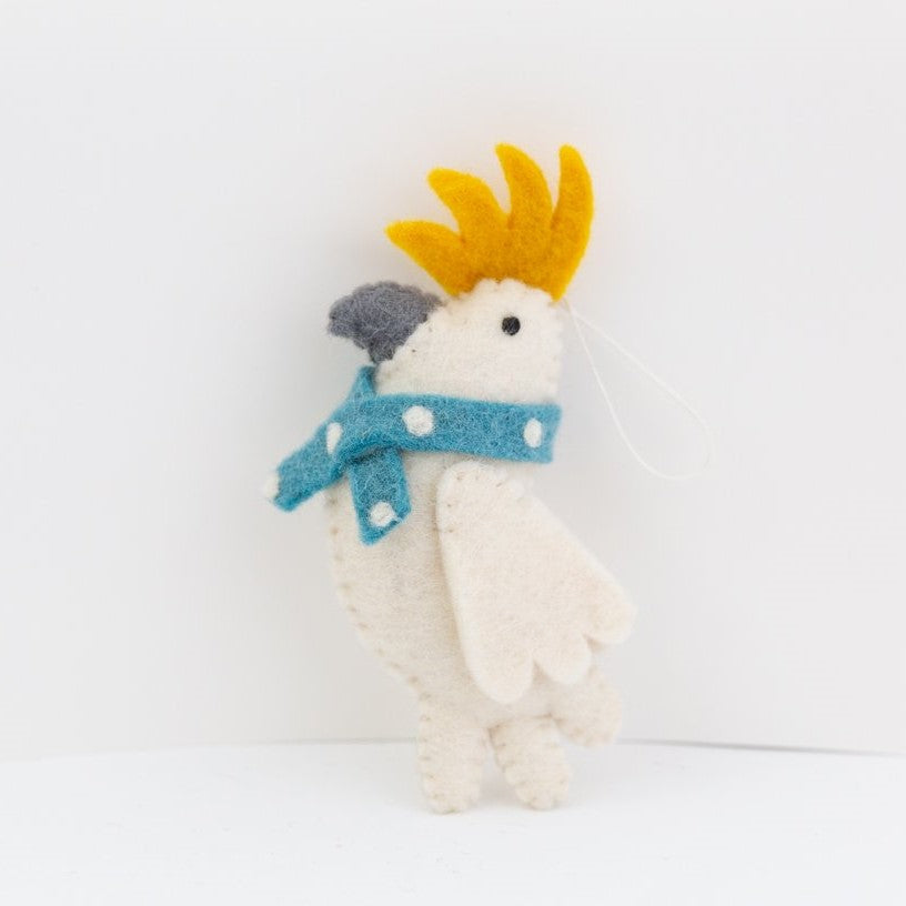 Pashom: Xmas Ornament Australian Animals Cockatoo