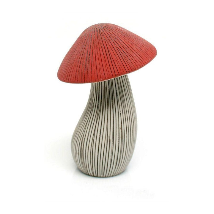 Mushroom Diffuser: Small Red Ceramic