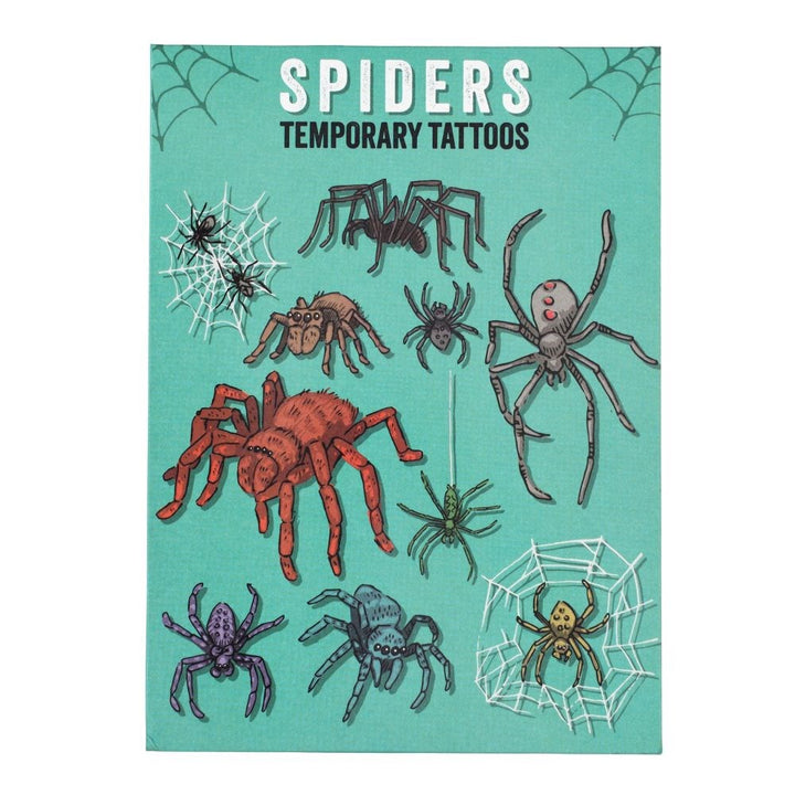 Rex Locdon: Temporary tattoos Spiders