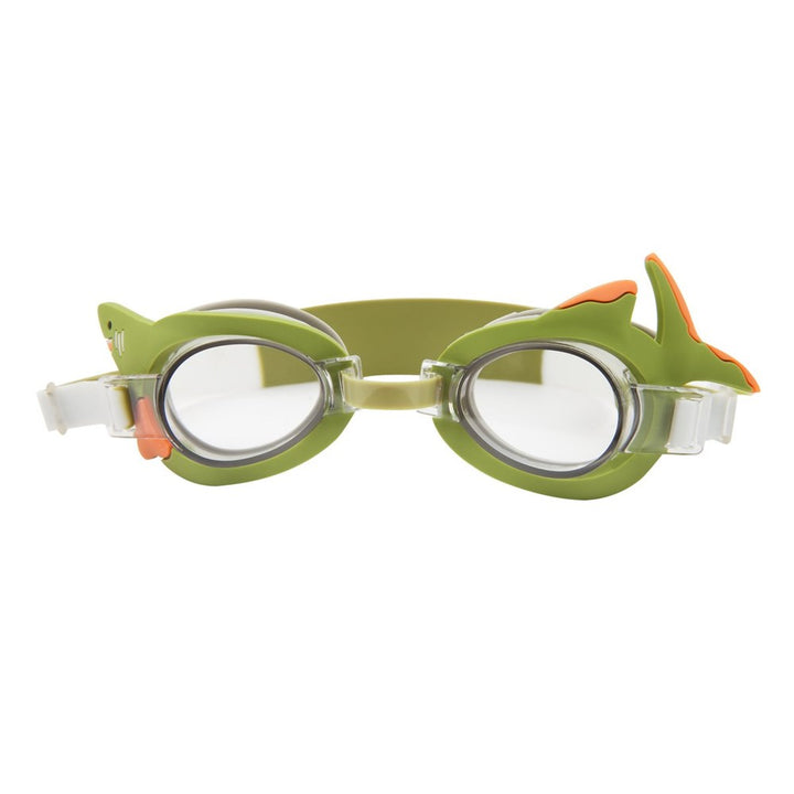 Sunnylife: Mini Swim Goggles Shark Attack Olive