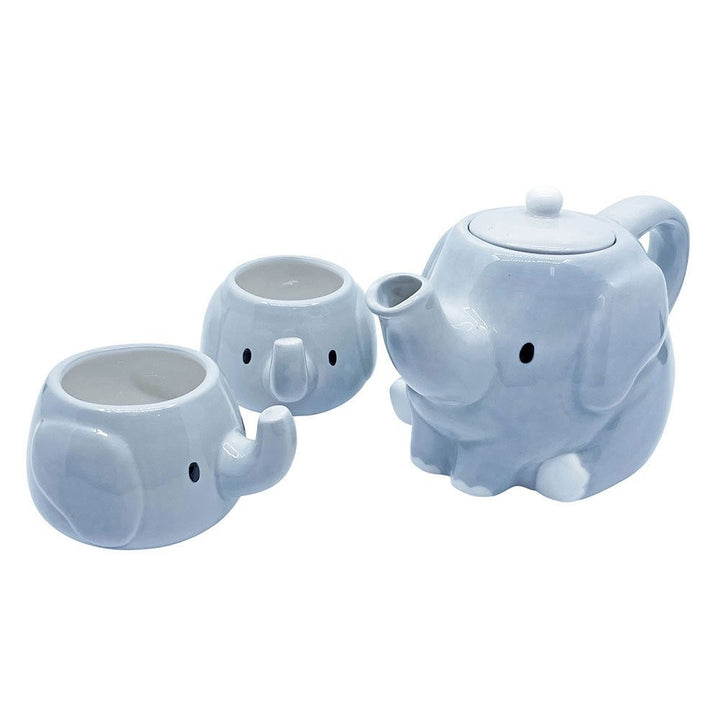J Style: Tea Set Elephant Family
