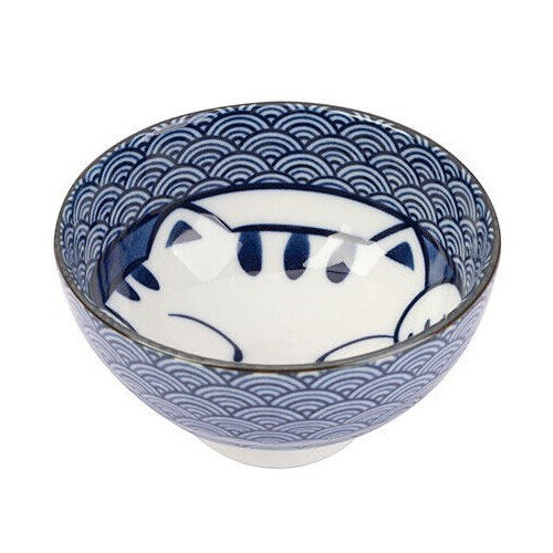 Concept Japan: Bowl Seikaiha Cat
