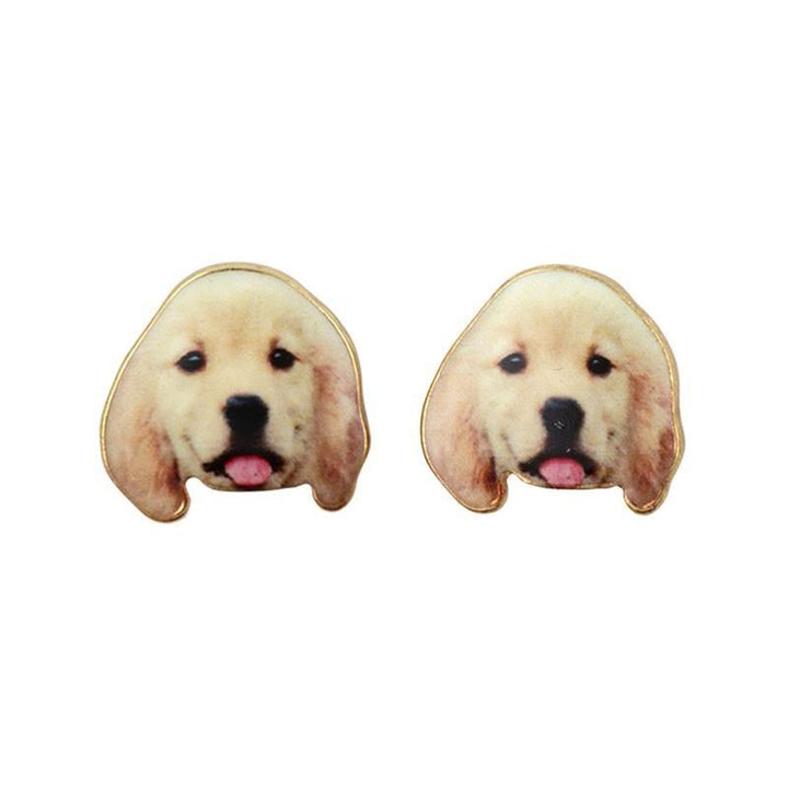 Short Story: Earring Puppy Golden Retriever