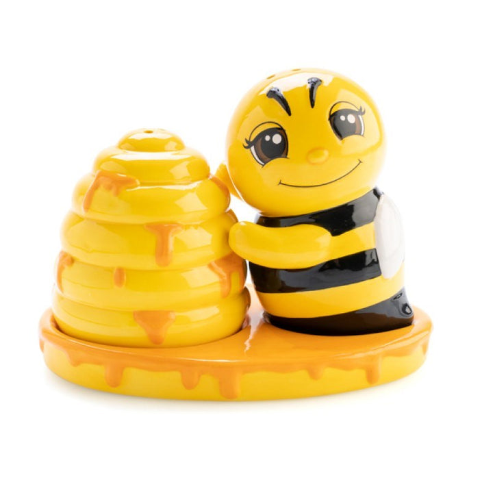 Salt and Pepper Set: Bee and Honey