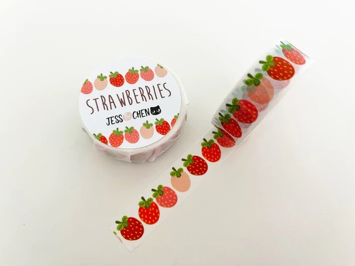 JESSTHECHEN: Strawberries Washi Tape
