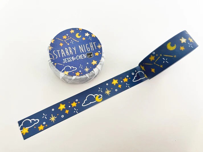 JESSTHECHEN: Starry Night Washi Tape