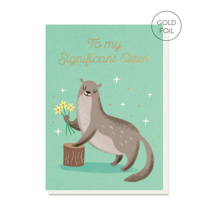 Stormy Knight: Greeting Card Go Wild To My Significant Otter!