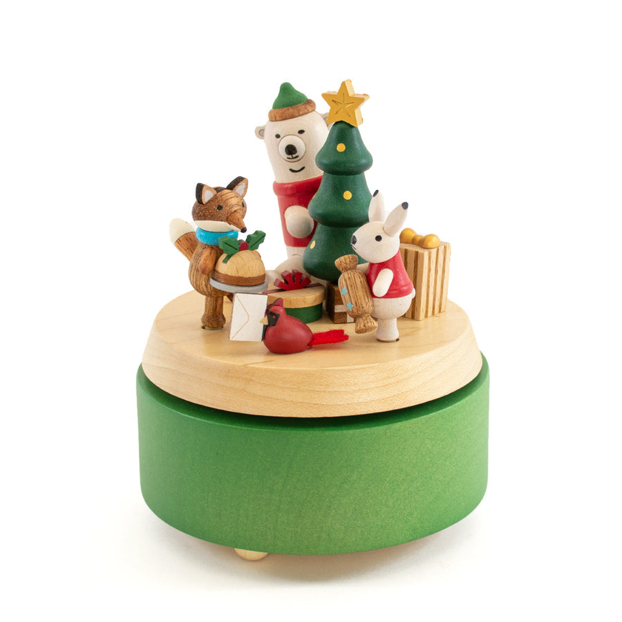 Wooderful Life: Music Box Xmas Critters with Gifts